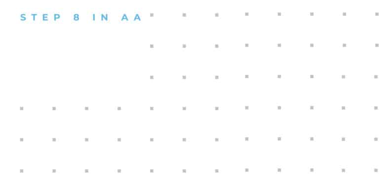 AA Step 8 How To Make Your 8th Step List